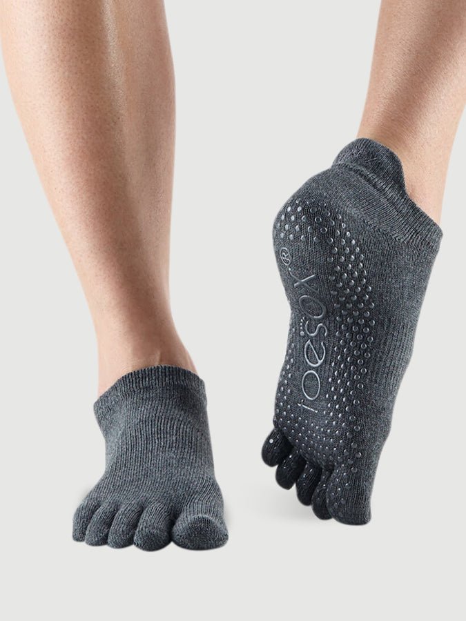 ToeSox Low Rise Full Toe Women's Yoga Grip Socks - mezetto Shopify Collective Yoga Studio Store