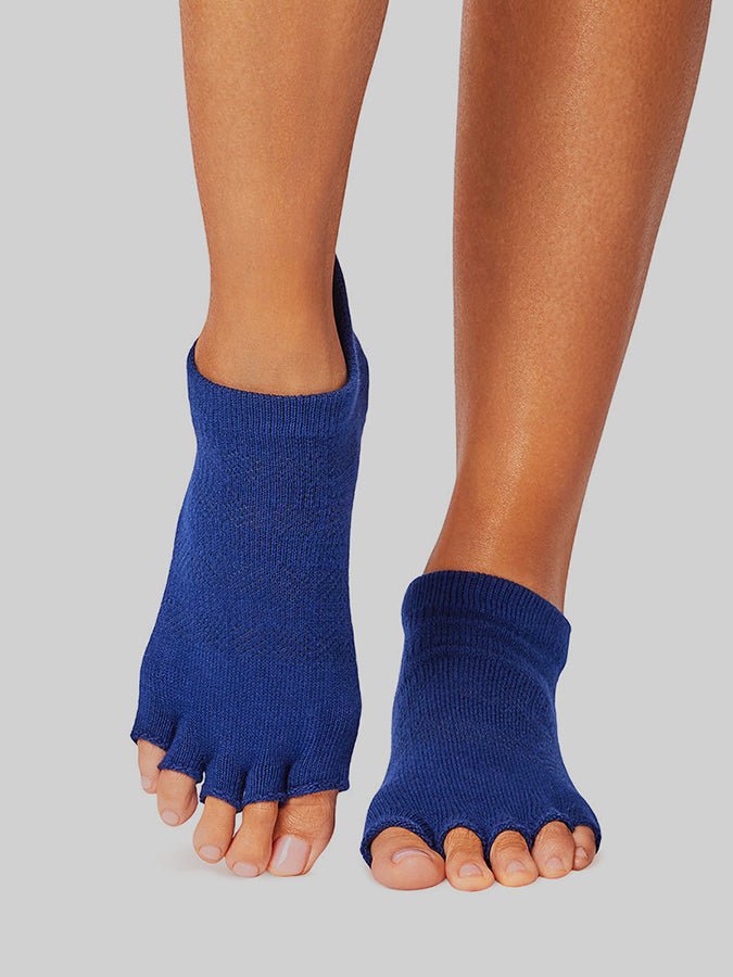 ToeSox Low Rise Half Toe Women's Yoga Grip Socks - mezetto Shopify Collective Yoga Studio Store