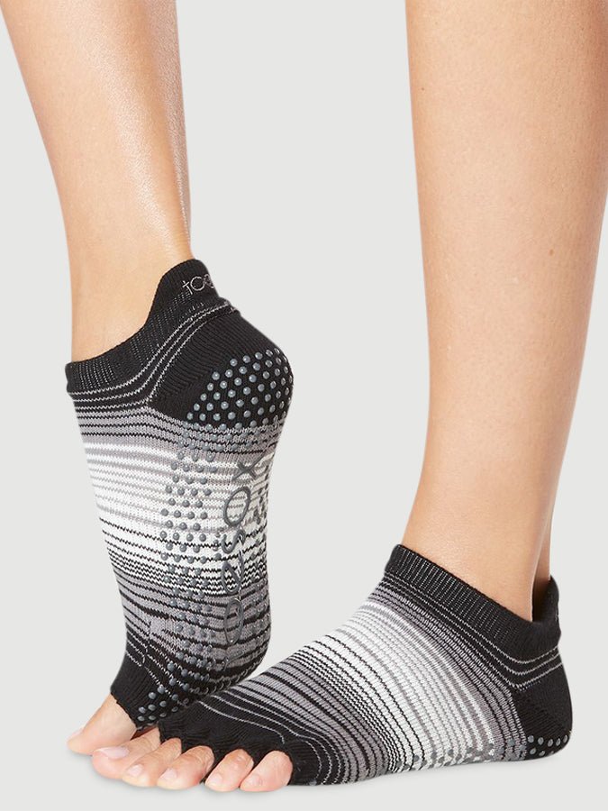 ToeSox Low Rise Half Toe Women's Yoga Grip Socks - mezetto Shopify Collective Yoga Studio Store