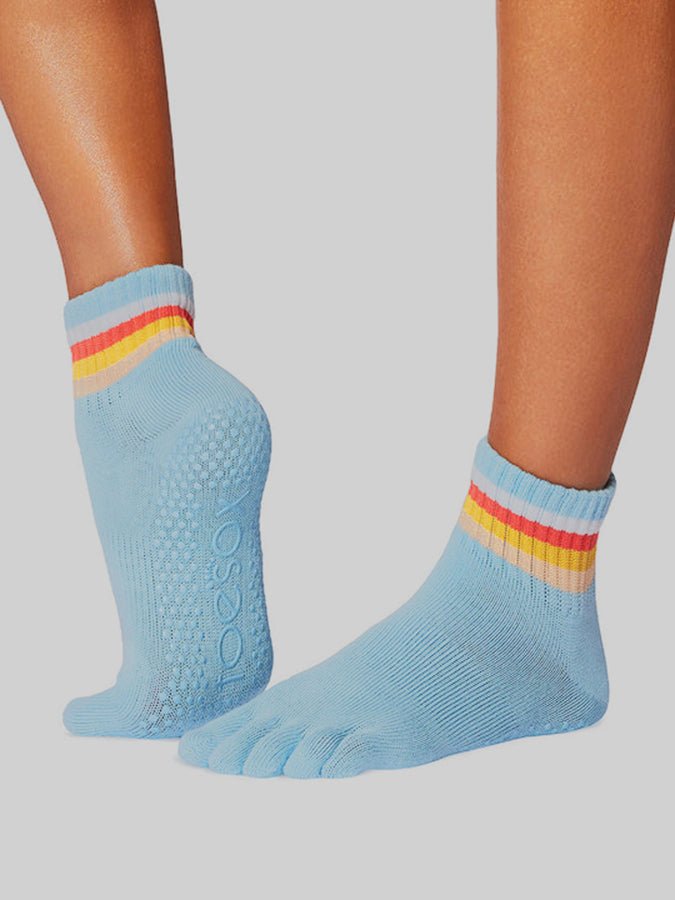 ToeSox Melody Full Toe Yoga Socks - mezetto Shopify Collective Yoga Studio Store