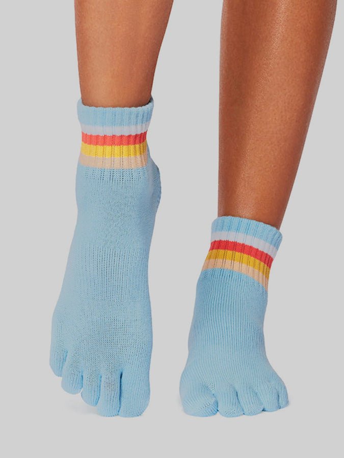 ToeSox Melody Full Toe Yoga Socks - mezetto Shopify Collective Yoga Studio Store