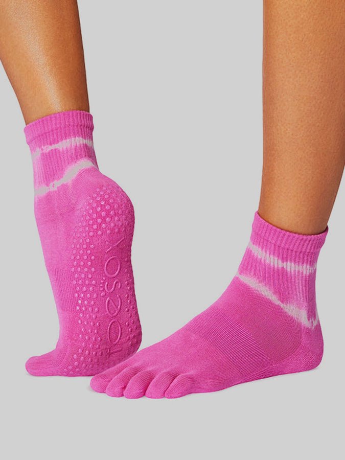 ToeSox Melody Full Toe Yoga Socks - mezetto Shopify Collective Yoga Studio Store