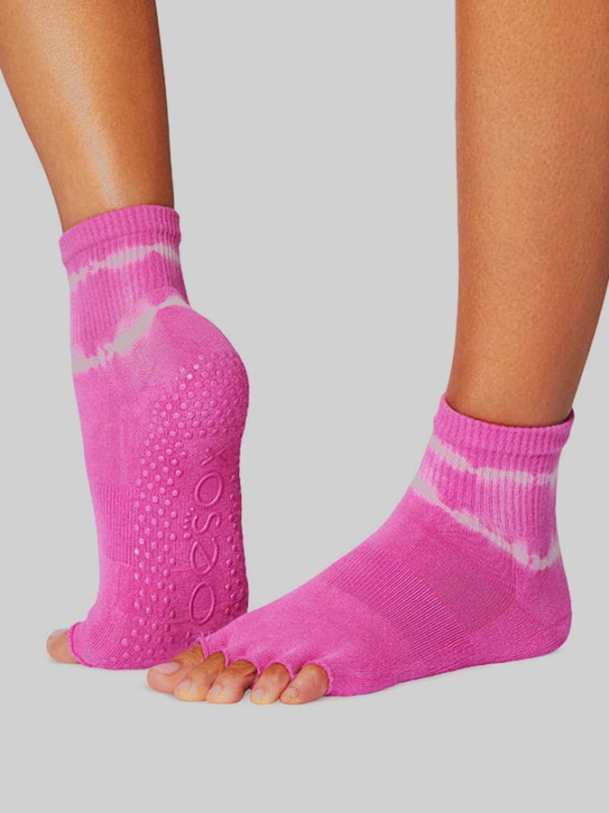 ToeSox Melody Half Toe Yoga Socks - mezetto Shopify Collective Yoga Studio Store