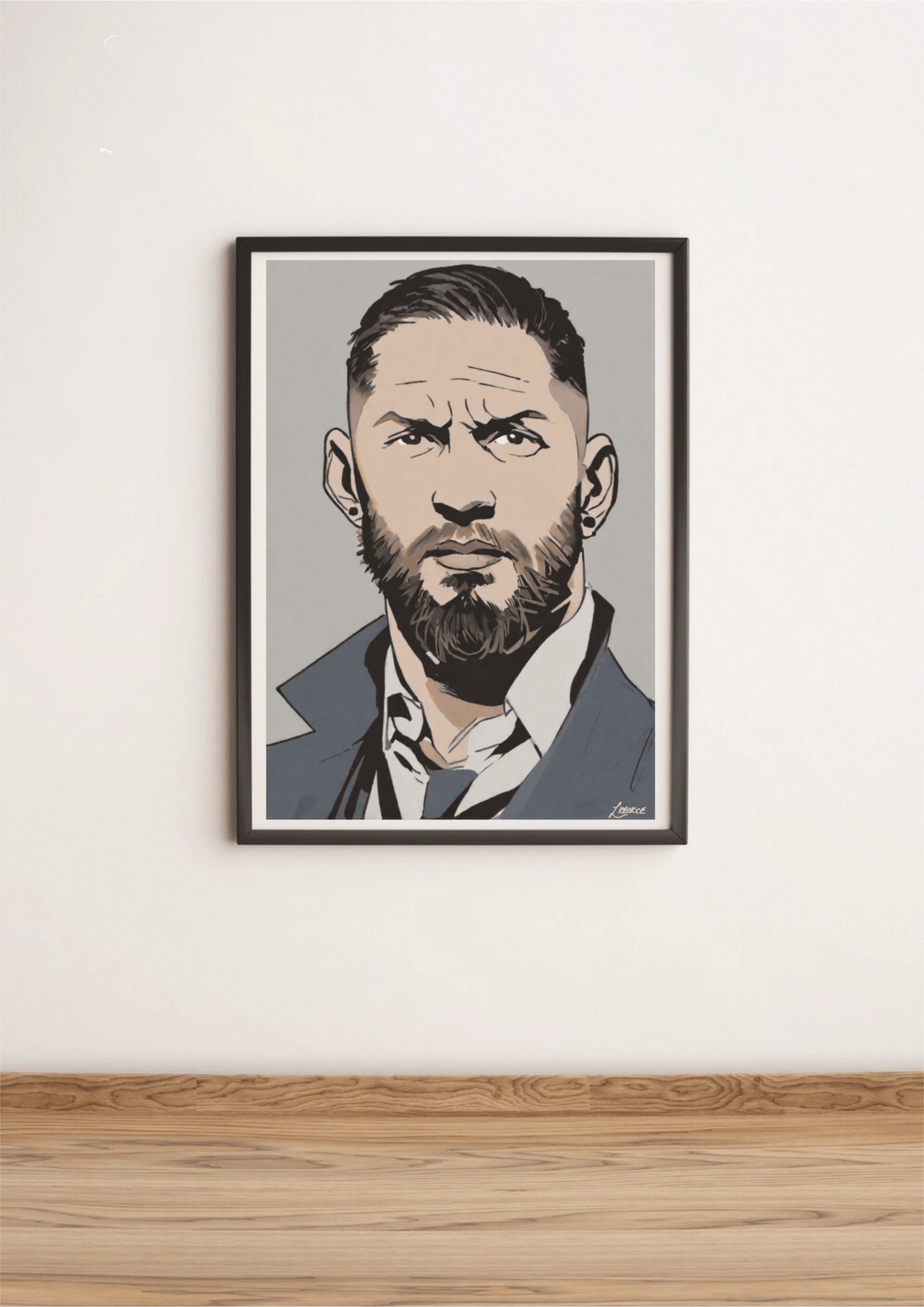 Tom Hardy Cartoon Art Print – A3 A4 A5 - mezetto KEOLIX KEOLIX