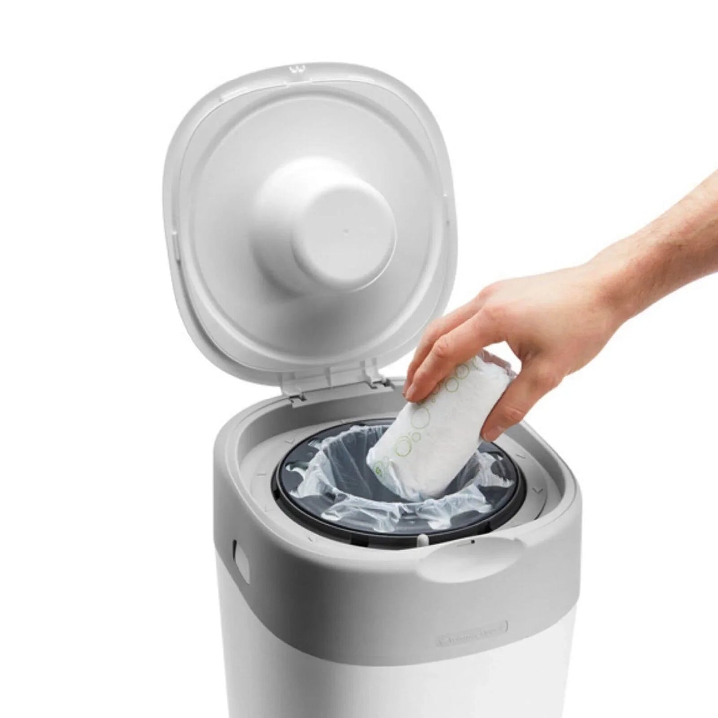 Tomme Tippee Twist & Click Nappy Disposal Tub - White - mezetto ebebek ebebek