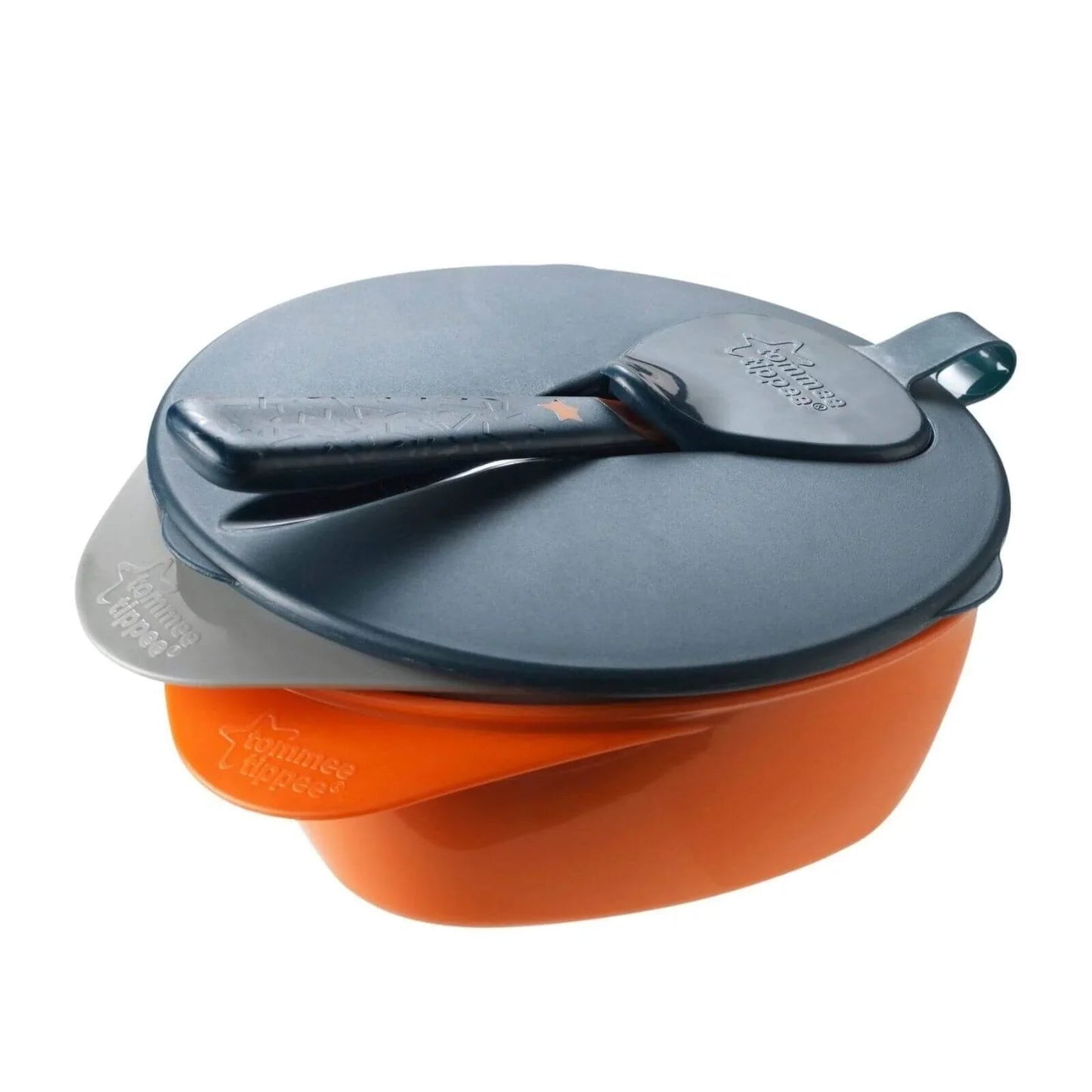 Tommee Tippee 2 Feeding Bowls with Spoon and Lid - mezetto ebebek ebebek