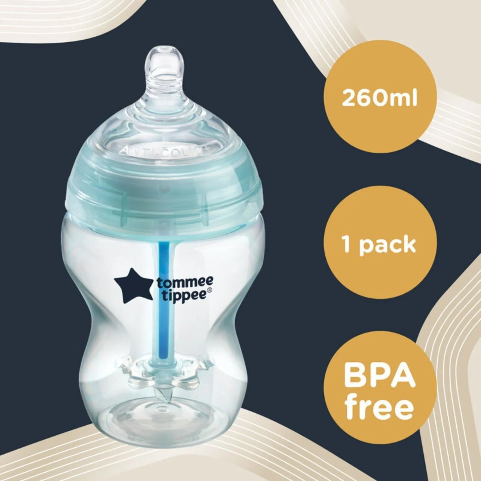 Tommee Tippee Advanced Anti - Colic Bottle 260ml - mezetto ebebek ebebek