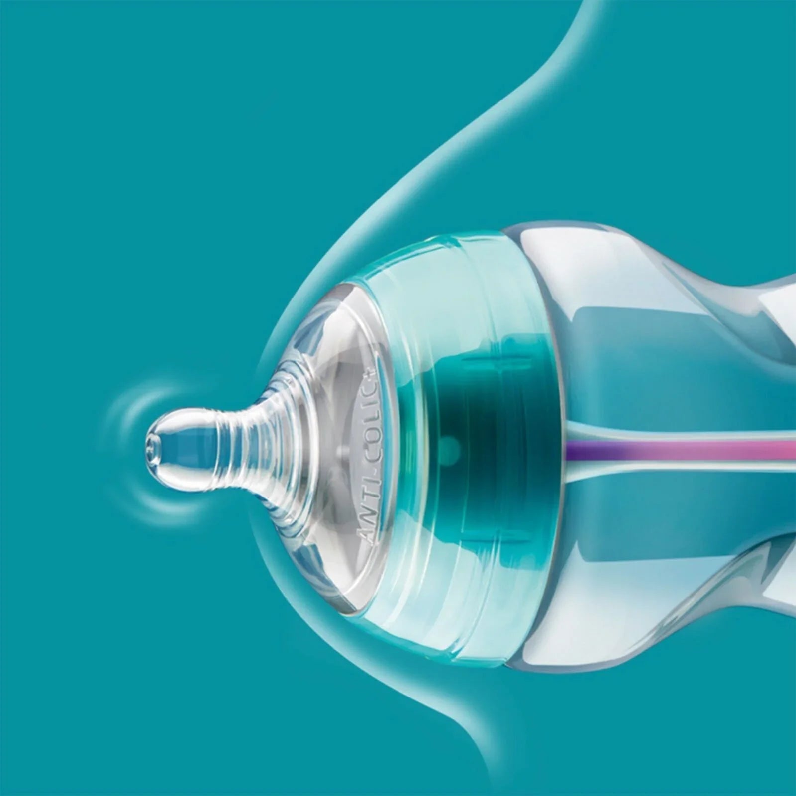 Tommee Tippee Advanced Anti - Colic Bottle Sky 260ml Pack of 3 - mezetto ebebek ebebek