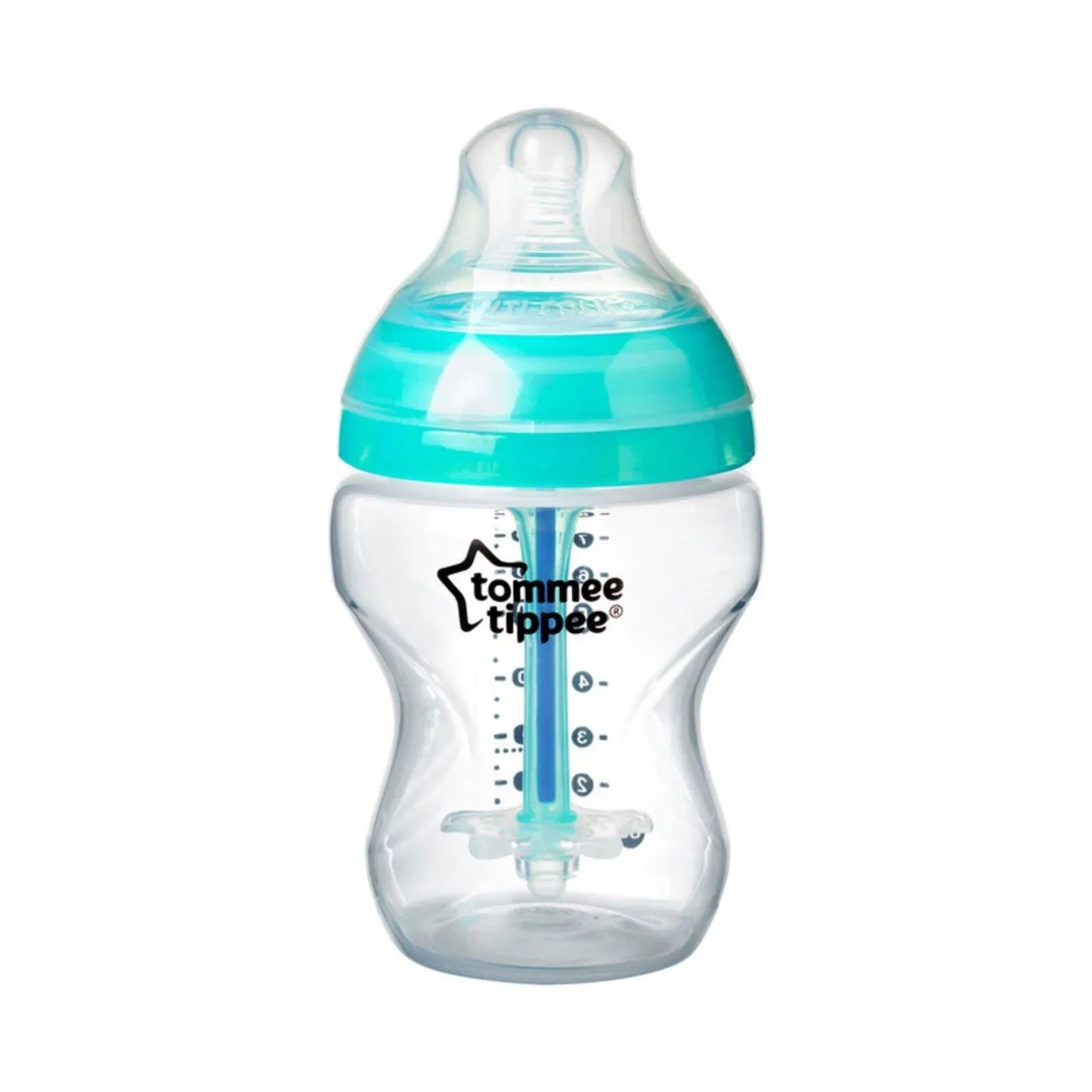Tommee Tippee Advanced Anti - Colic Bottle Sky 260ml Pack of 3 - mezetto ebebek ebebek