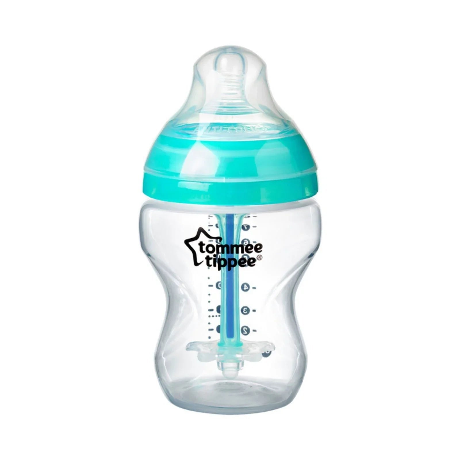 Tommee Tippee Advanced Anti - Colic Bottle Sky 260ml Pack of 3 - mezetto ebebek ebebek