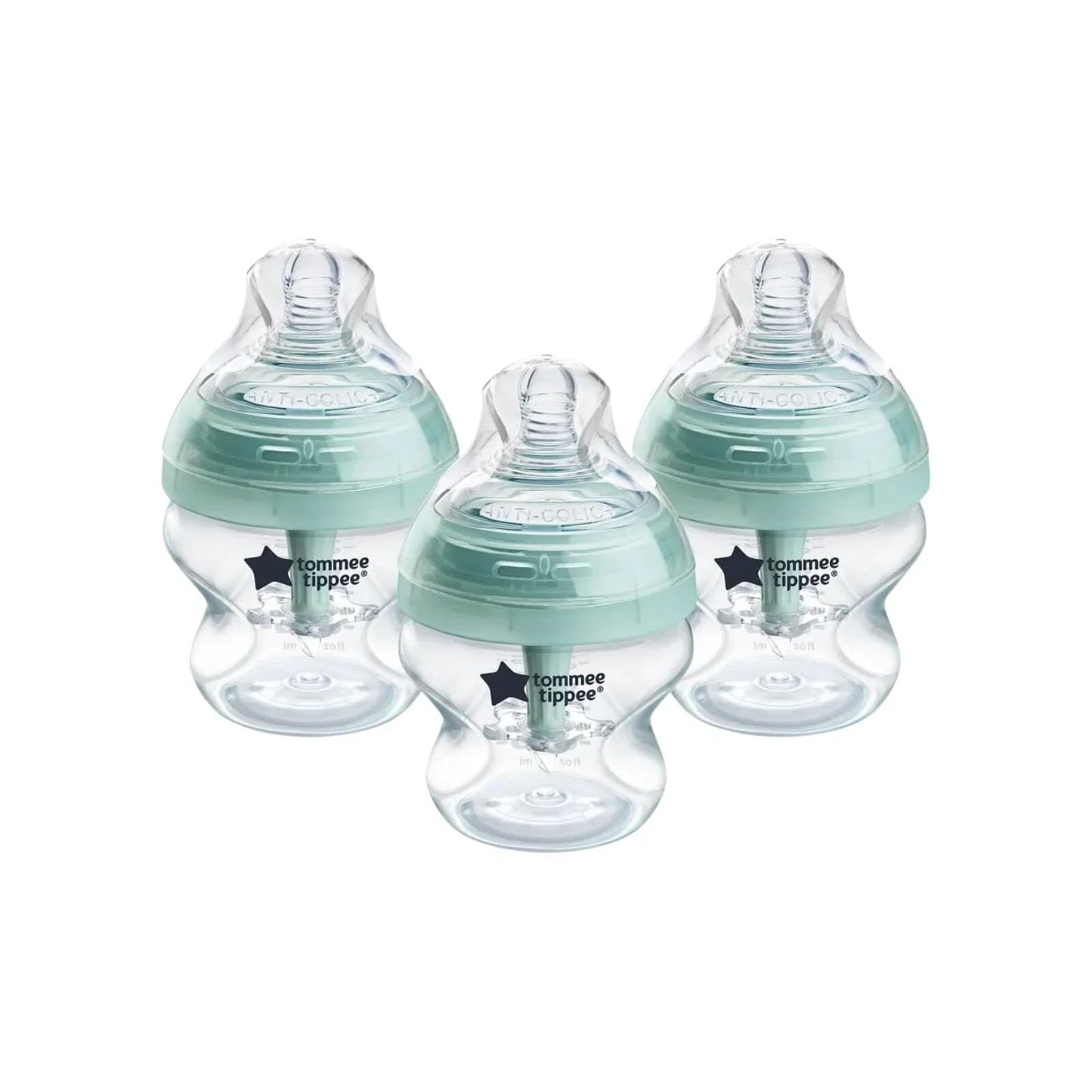 Tommee Tippee Advanced Anti Colic Feeding Bottles 150ml Pack of 3 - mezetto ebebek ebebek