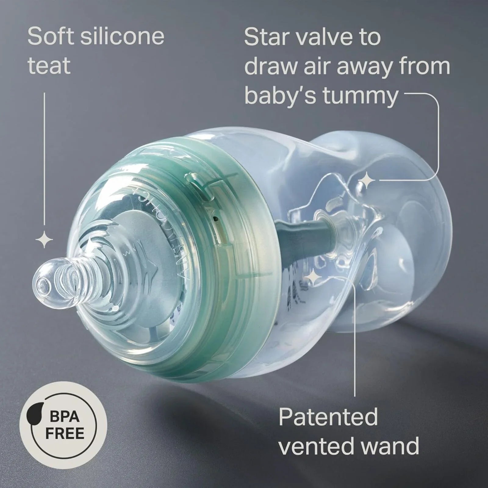 Tommee Tippee Advanced Anti Colic Feeding Bottles 150ml Pack of 3 - mezetto ebebek ebebek