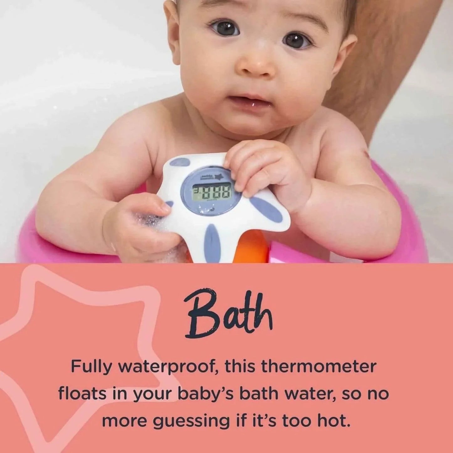 Tommee Tippee Closer to Nature Bath and Room Thermometer - mezetto ebebek ebebek