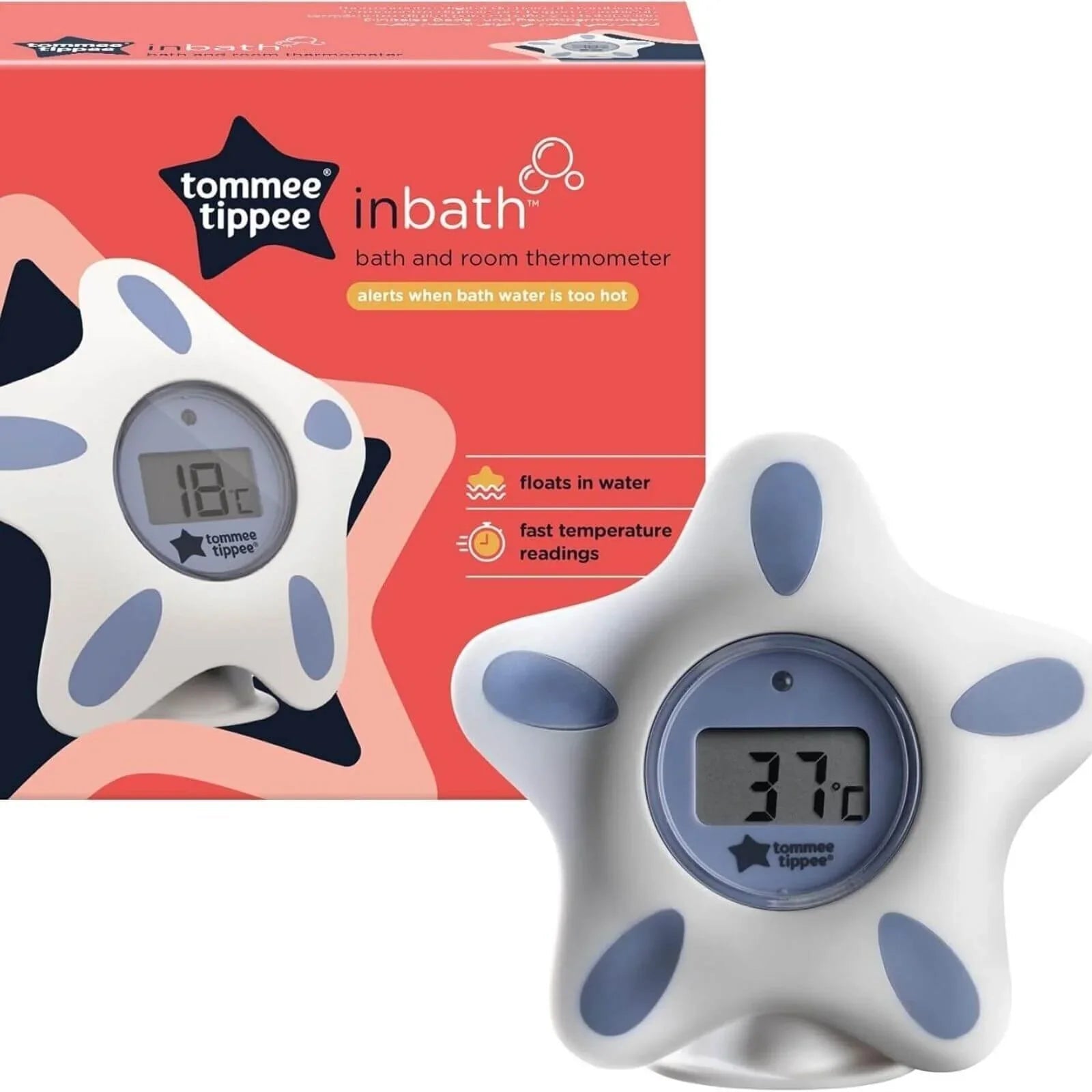 Tommee Tippee Closer to Nature Bath and Room Thermometer - mezetto ebebek ebebek
