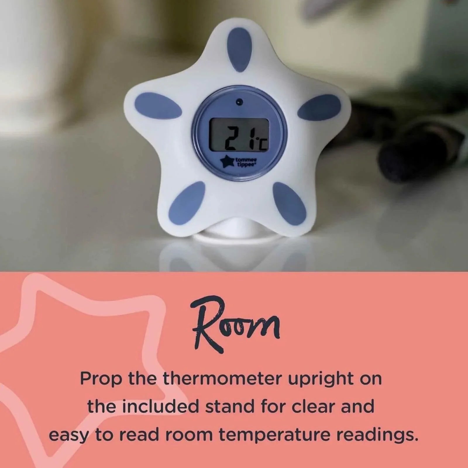Tommee Tippee Closer to Nature Bath and Room Thermometer - mezetto ebebek ebebek