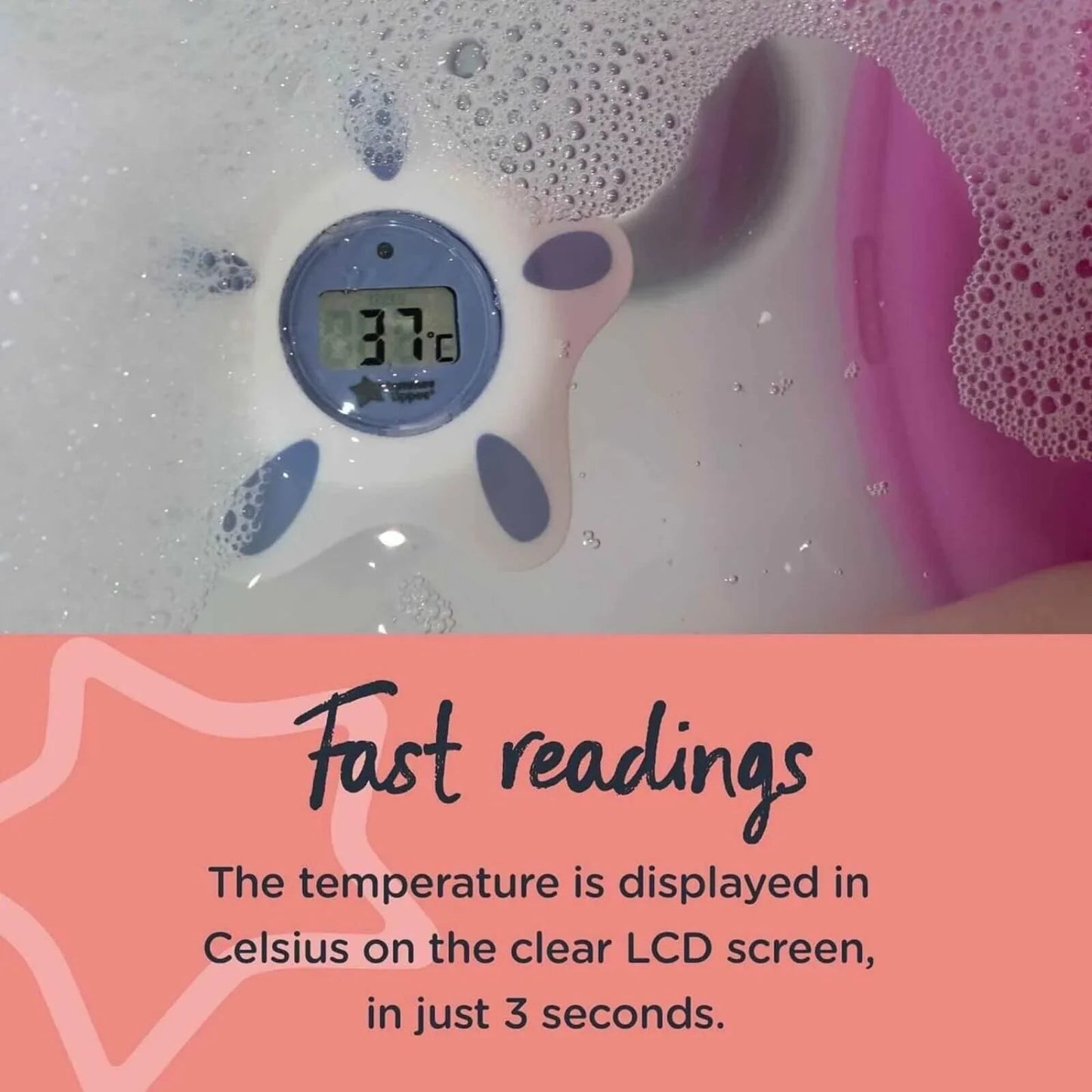 Tommee Tippee Closer to Nature Bath and Room Thermometer - mezetto ebebek ebebek