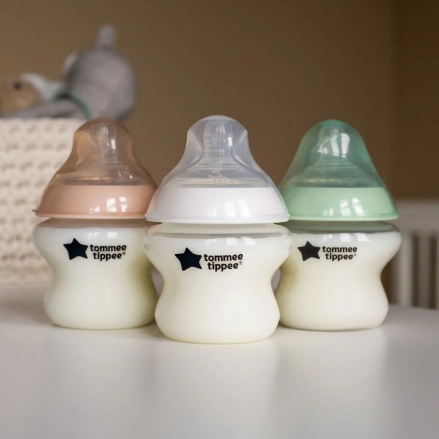 Tommee Tippee Closer To Nature Bottle 150ml Pack of 3 - mezetto ebebek ebebek