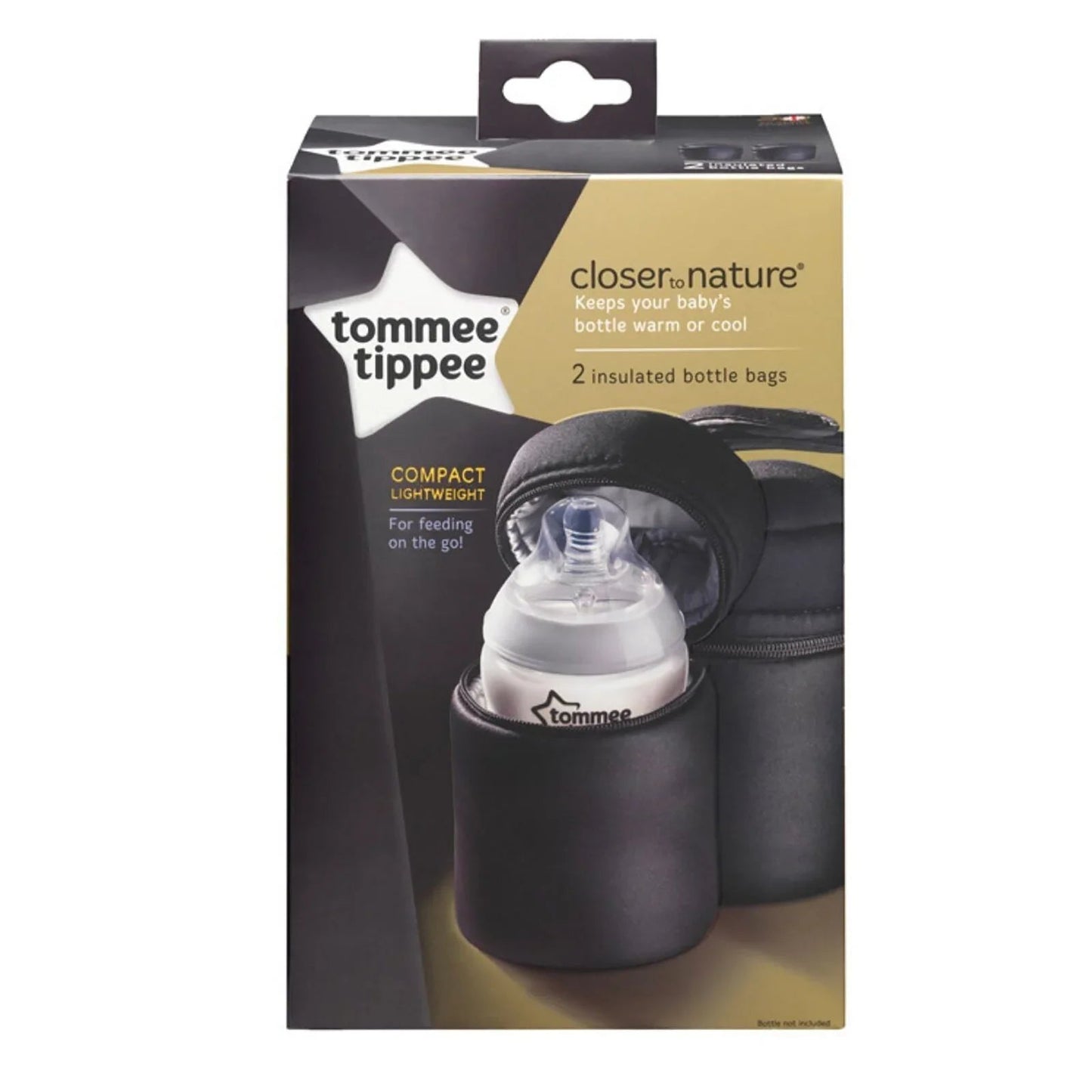 Tommee Tippee Closer to Nature Insulated Bottle Bags Pack of 2 - mezetto ebebek ebebek