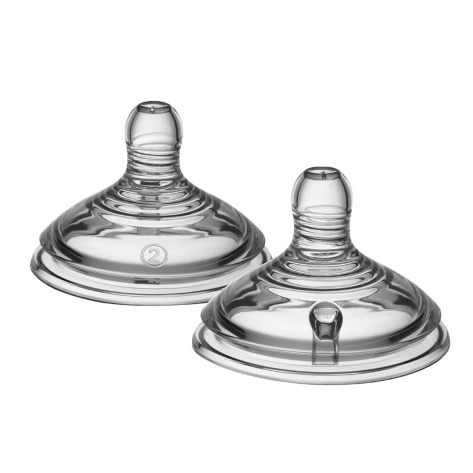 Tommee Tippee Closer to Nature Teat Medium Flow 3+ months Pack of 2 - mezetto ebebek ebebek