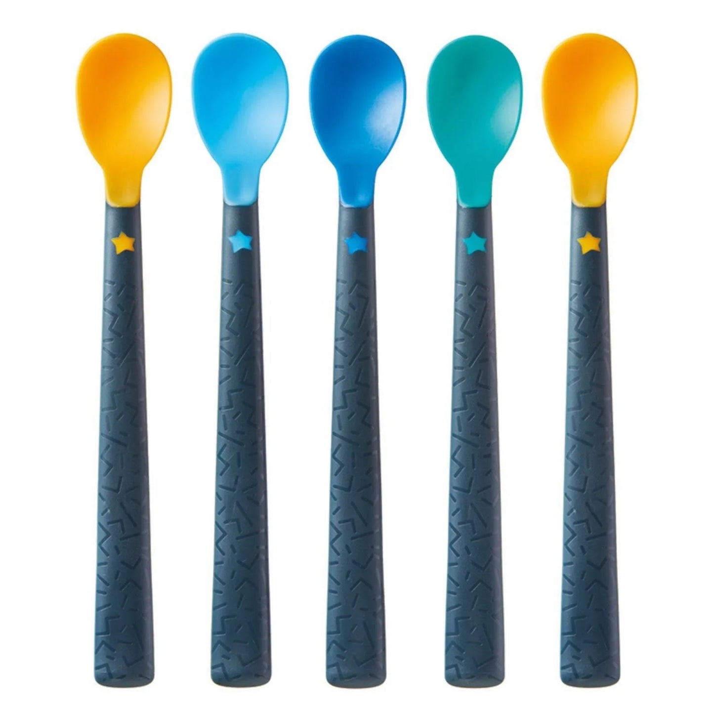 Tommee Tippee Design Weaning Spoons Pack of 5 - mezetto ebebek ebebek