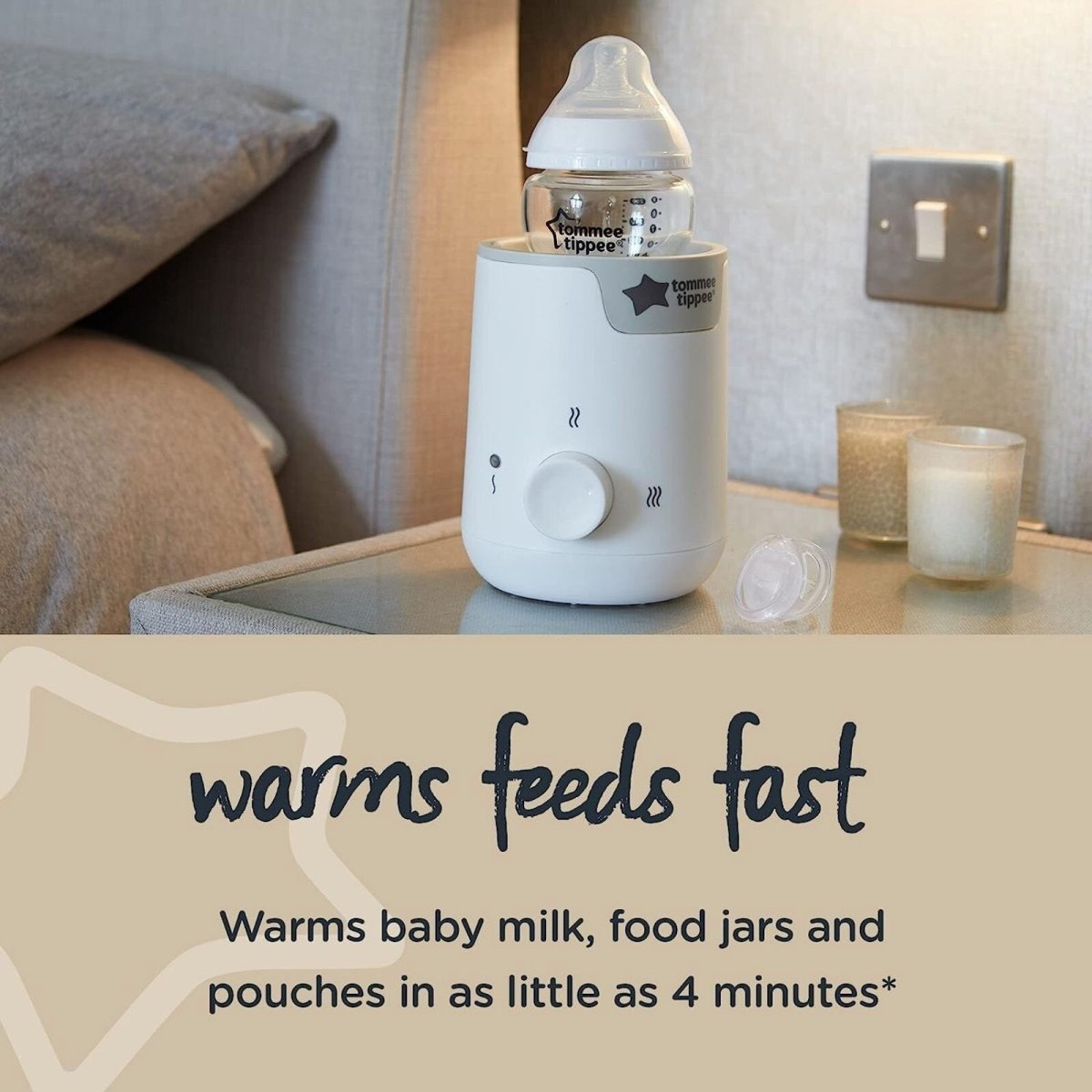 Tommee Tippee Easi - Warm Electric Bottle and Food Warmer - mezetto ebebek ebebek