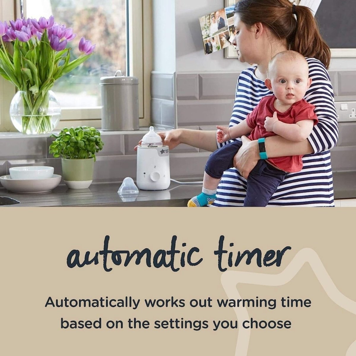Tommee Tippee Easi - Warm Electric Bottle and Food Warmer - mezetto ebebek ebebek