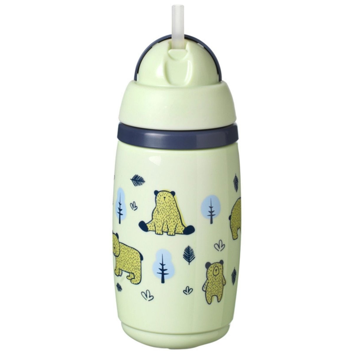 Tommee Tippee Insulated Straw 266ml 12m+ - Assorted - mezetto ebebek ebebek