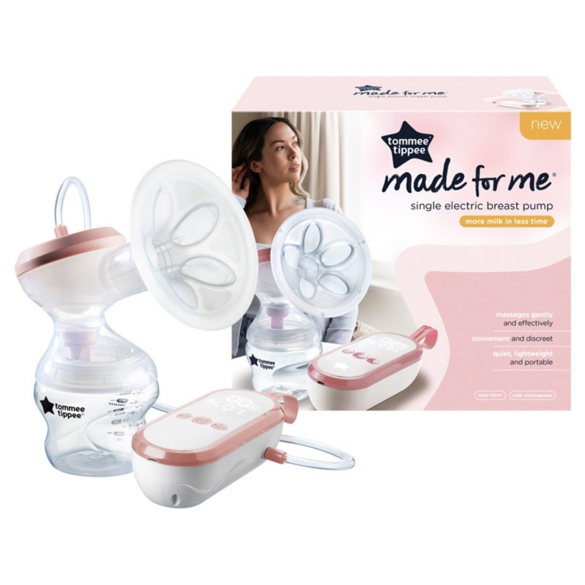Tommee Tippee Single Electric Breast Pump - mezetto ebebek ebebek