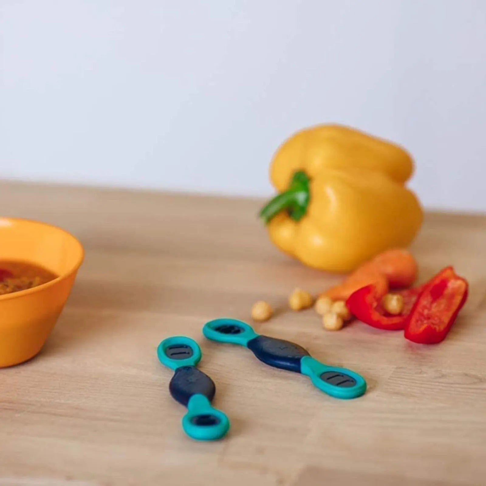 Tommee Tippee Smushee 1st Self - Feeding Spoon Pack of 2 - mezetto ebebek ebebek