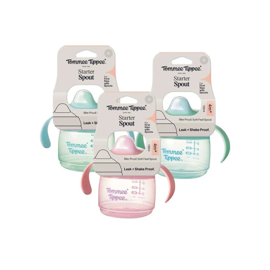 Tommee Tippee Starter Spout 4+ months 150ml Assorted - mezetto ebebek ebebek
