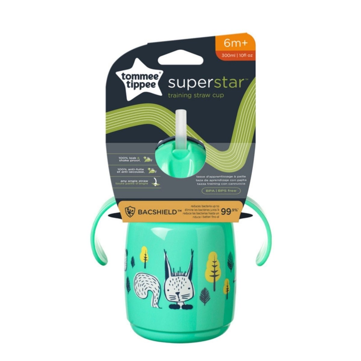 Tommee Tippee Trainer Straw 6+ Months 300ml - mezetto ebebek ebebek