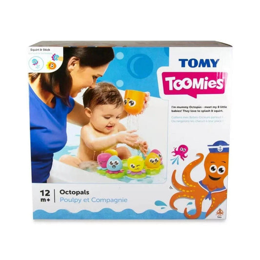 TOMY Toomies Octopals Number Sorting Baby Bath Toy - mezetto ebebek ebebek