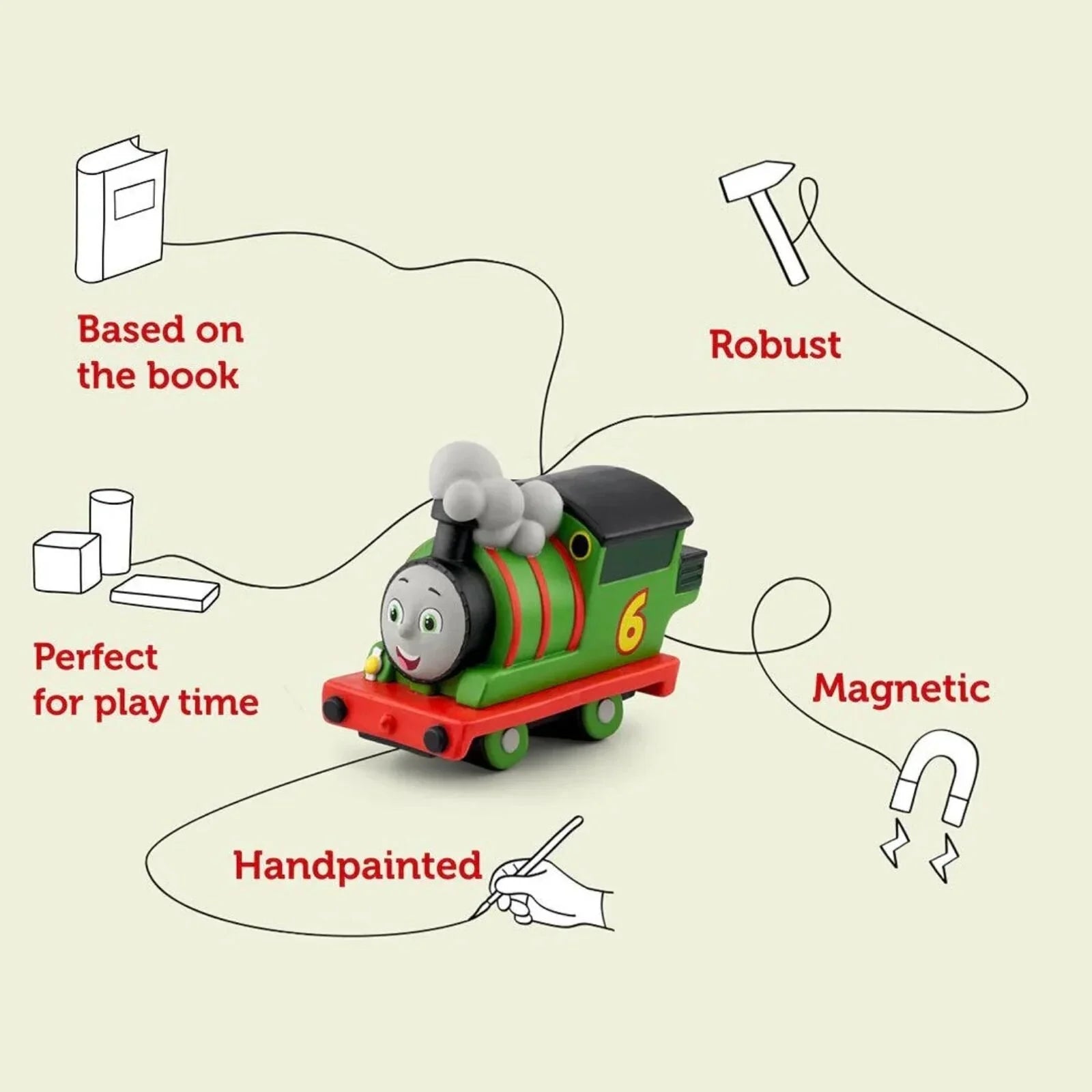 Tonies All Engines Go Audio Play - Percy - mezetto ebebek ebebek