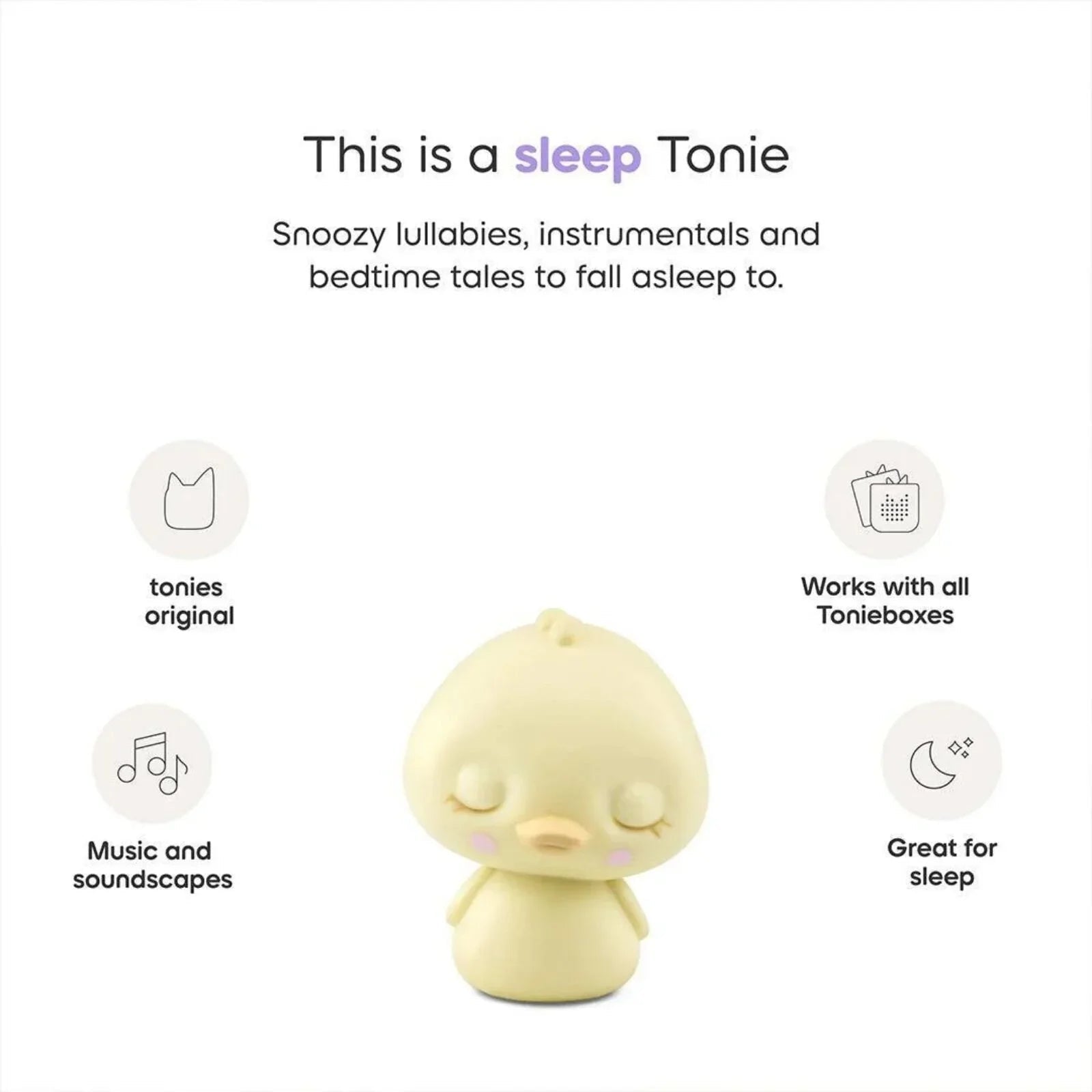 Tonies Nature Soundscapes Audio Play - Sleepy Duck - mezetto ebebek ebebek