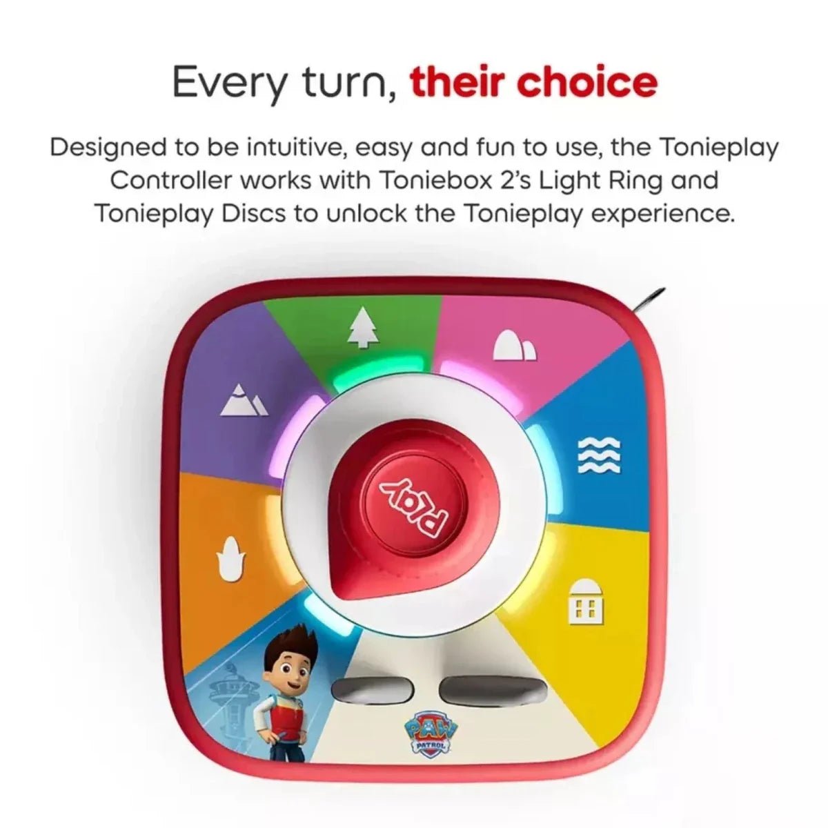 Tonies Tonieplay Controller - Sunset Red - mezetto ebebek ebebek