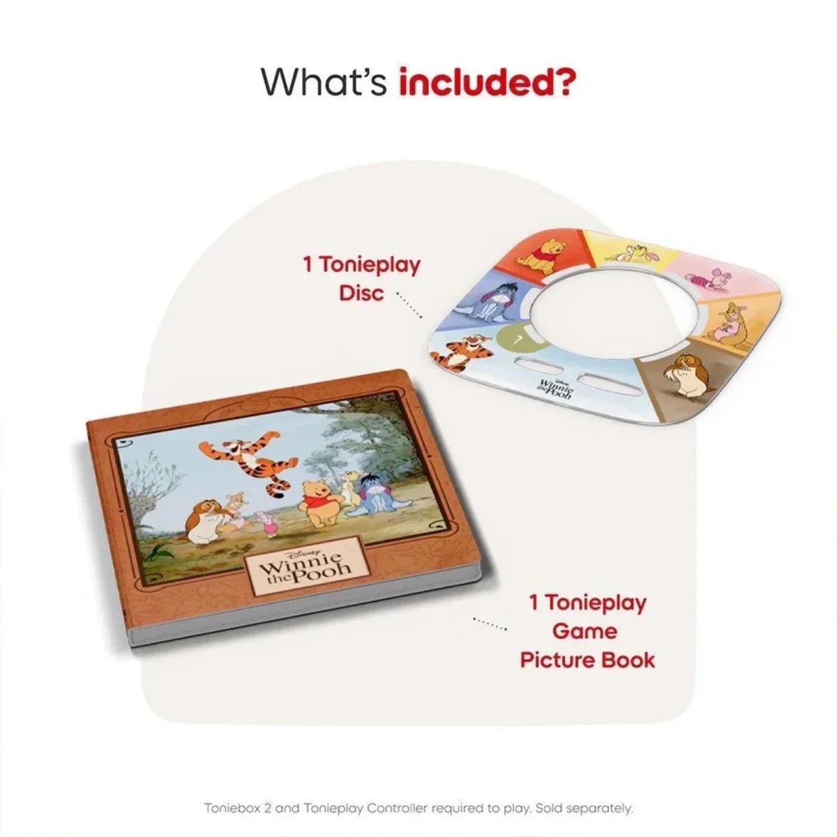 Tonies Tonieplay Disney Winnie the Pooh Tigger's Mix - Up Fix - Up Game - mezetto ebebek ebebek