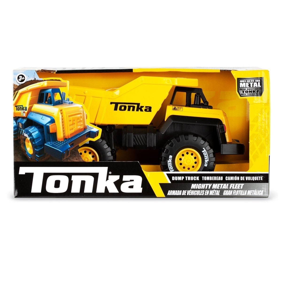 Tonka Mighty Metal Fleet - Dump Truck - mezetto ebebek ebebek