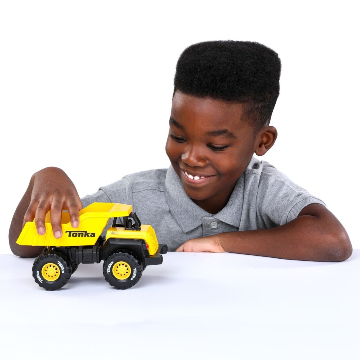 Tonka Mighty Metal Fleet - Dump Truck - mezetto ebebek ebebek