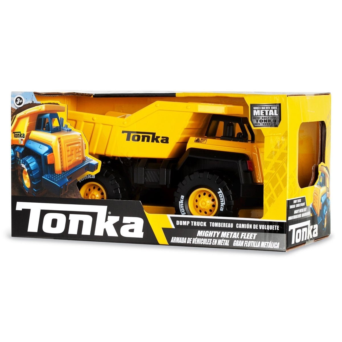 Tonka Mighty Metal Fleet - Dump Truck - mezetto ebebek ebebek