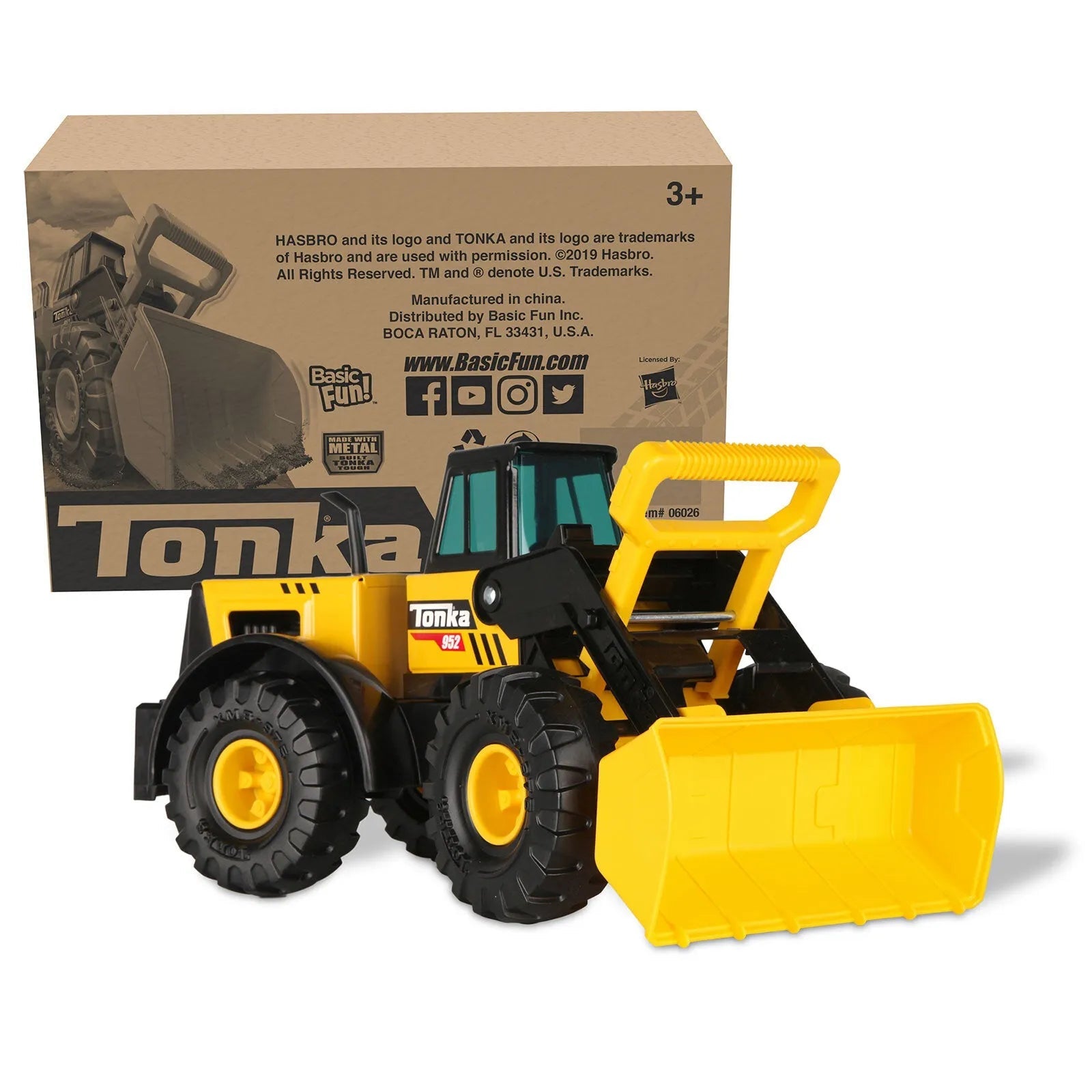 Tonka Steel Classics - Front Loader - mezetto ebebek ebebek