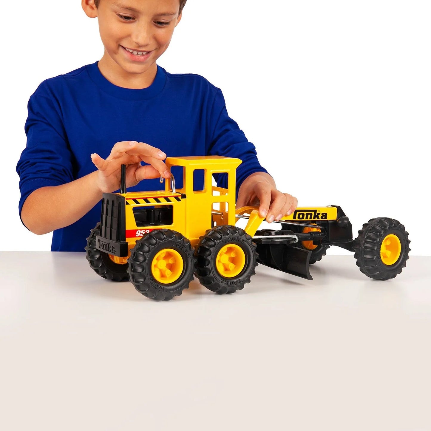 Tonka Steel Classics Road Grader - mezetto ebebek ebebek