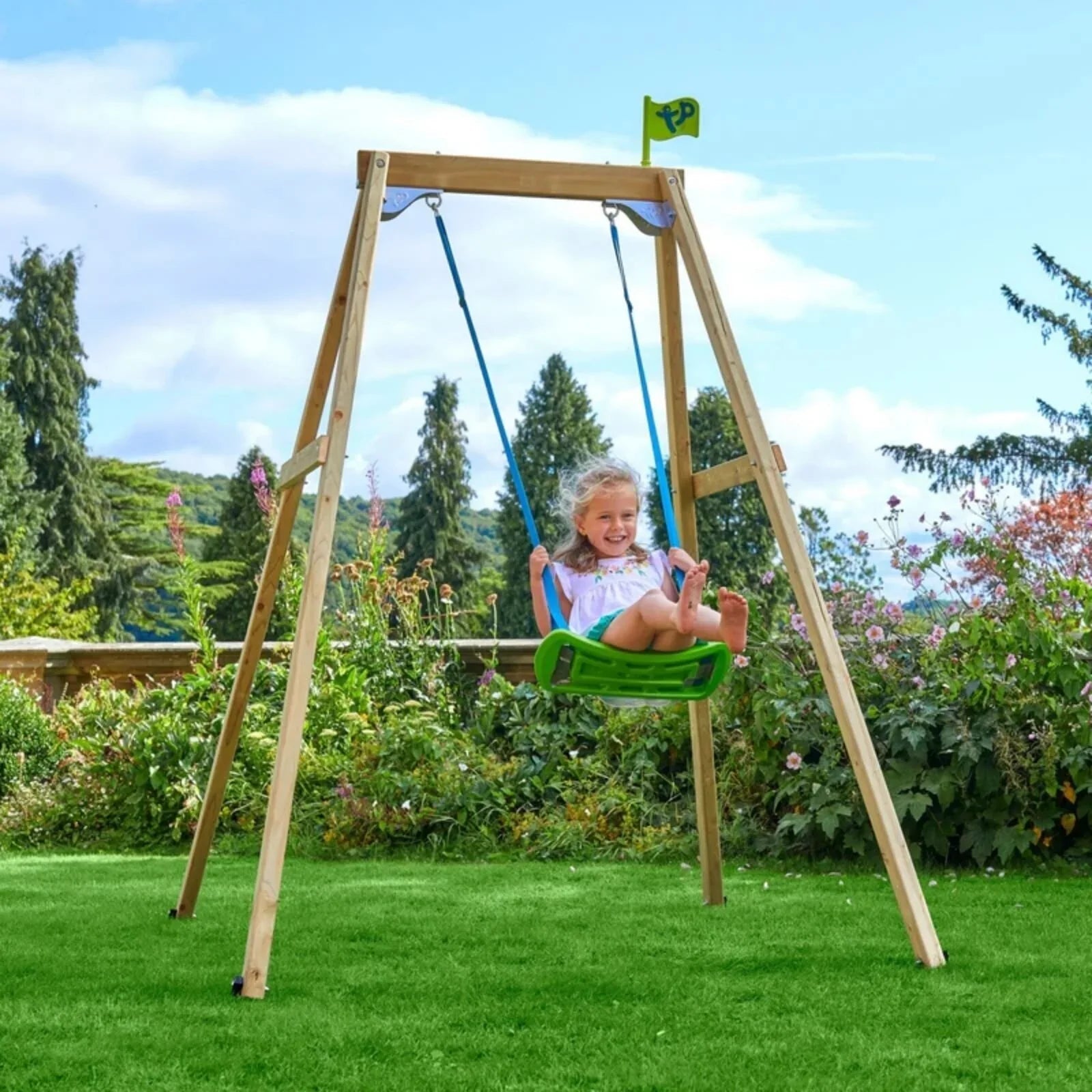 TP Forest Wooden Single Swing - mezetto ebebek ebebek