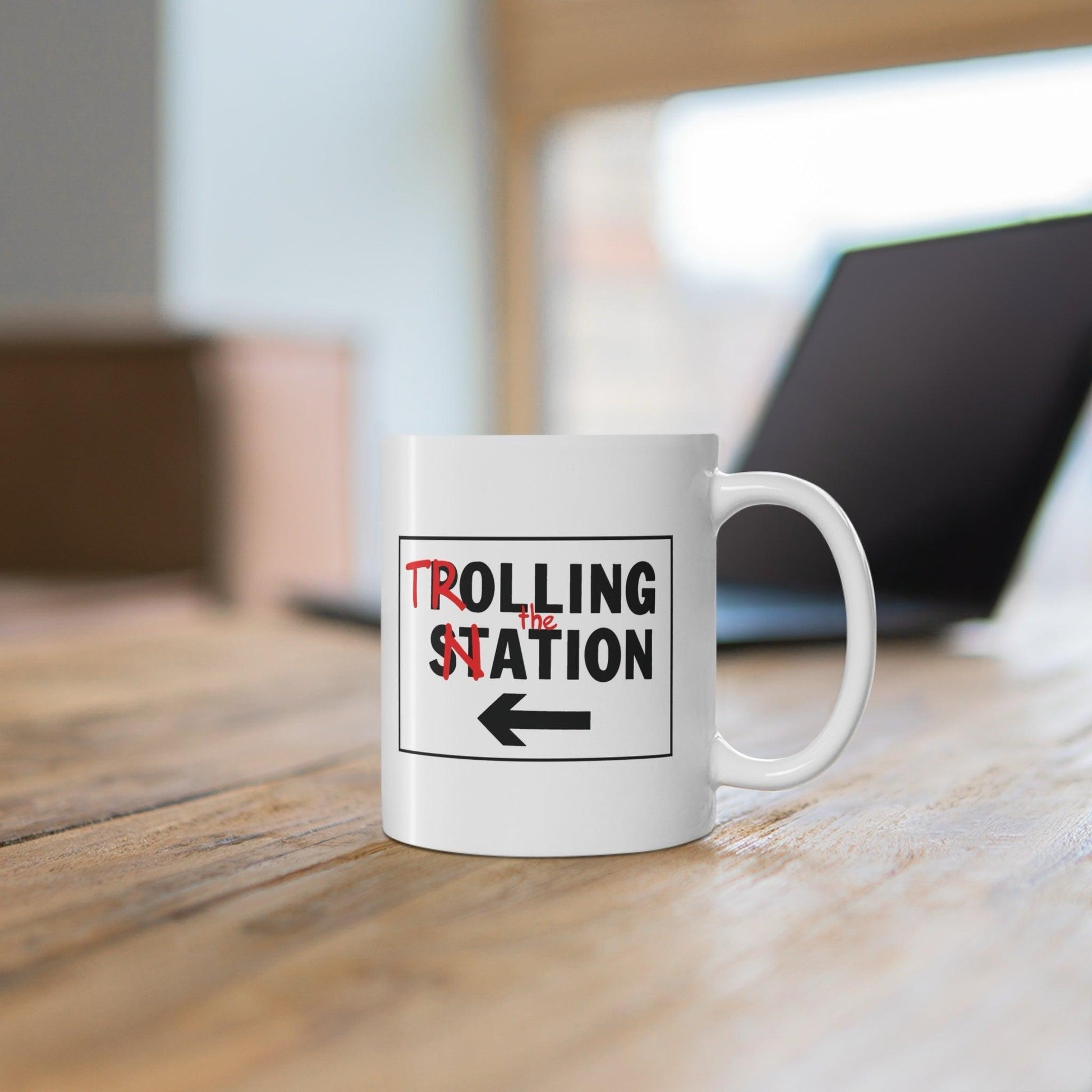 Trolling the Nation Mug – Political Satire Ceramic Cup - mezetto KEOLIX KEOLIX