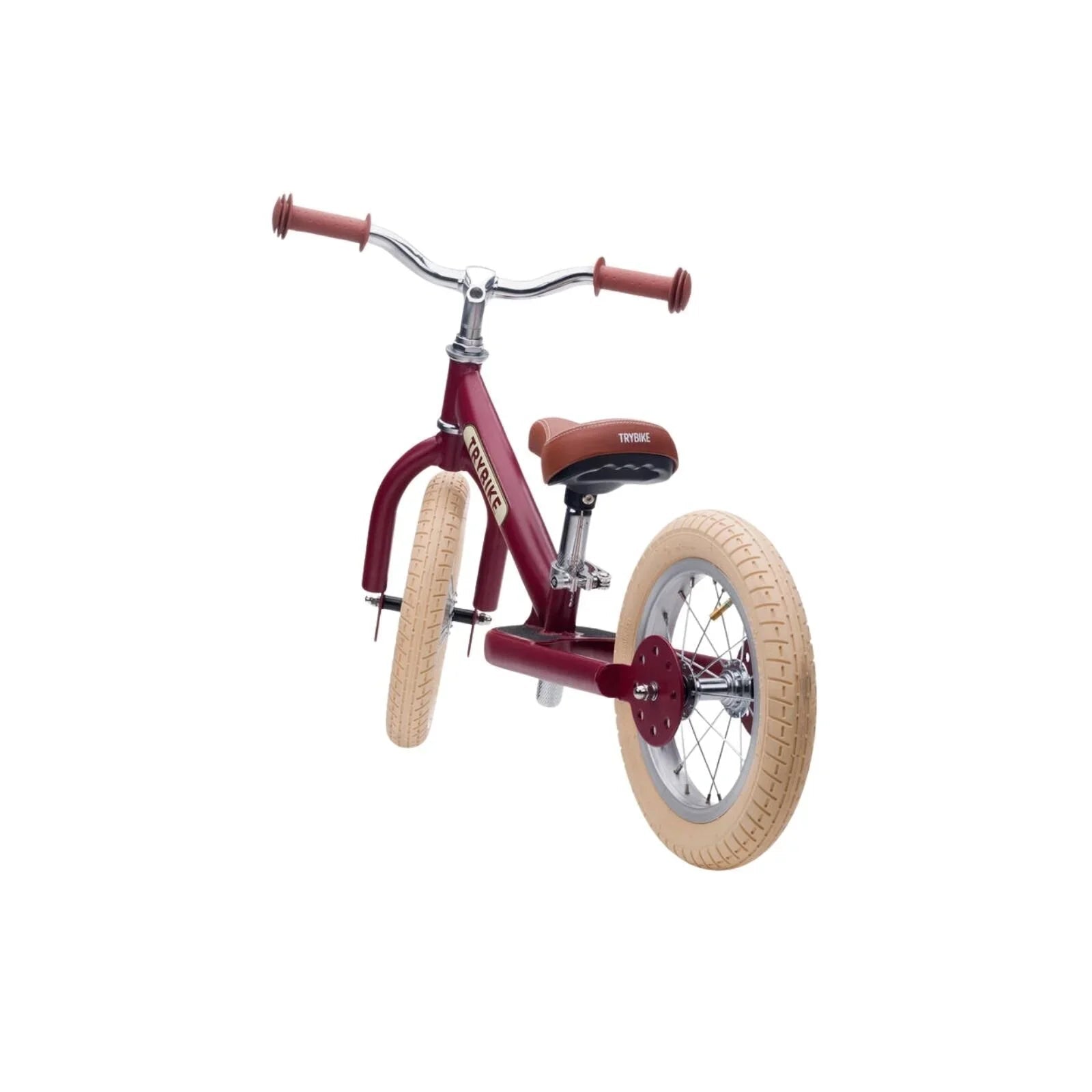 Trybike Matte 2 - in - 1 Balance Trike - Vintage Red - mezetto ebebek ebebek