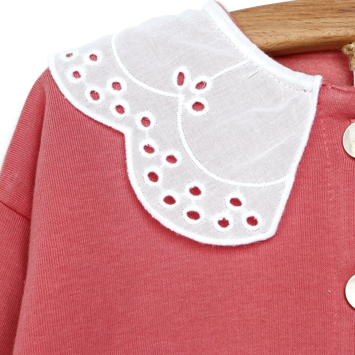 Tuffy Cardigan - Bottom - Light Rose - mezetto ebebek ebebek