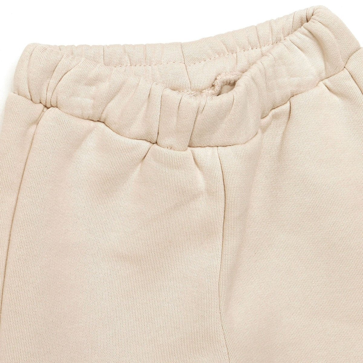 Tuffy Game Quilted Hoodie - Pocket Sweatshirt - Beige - mezetto ebebek ebebek