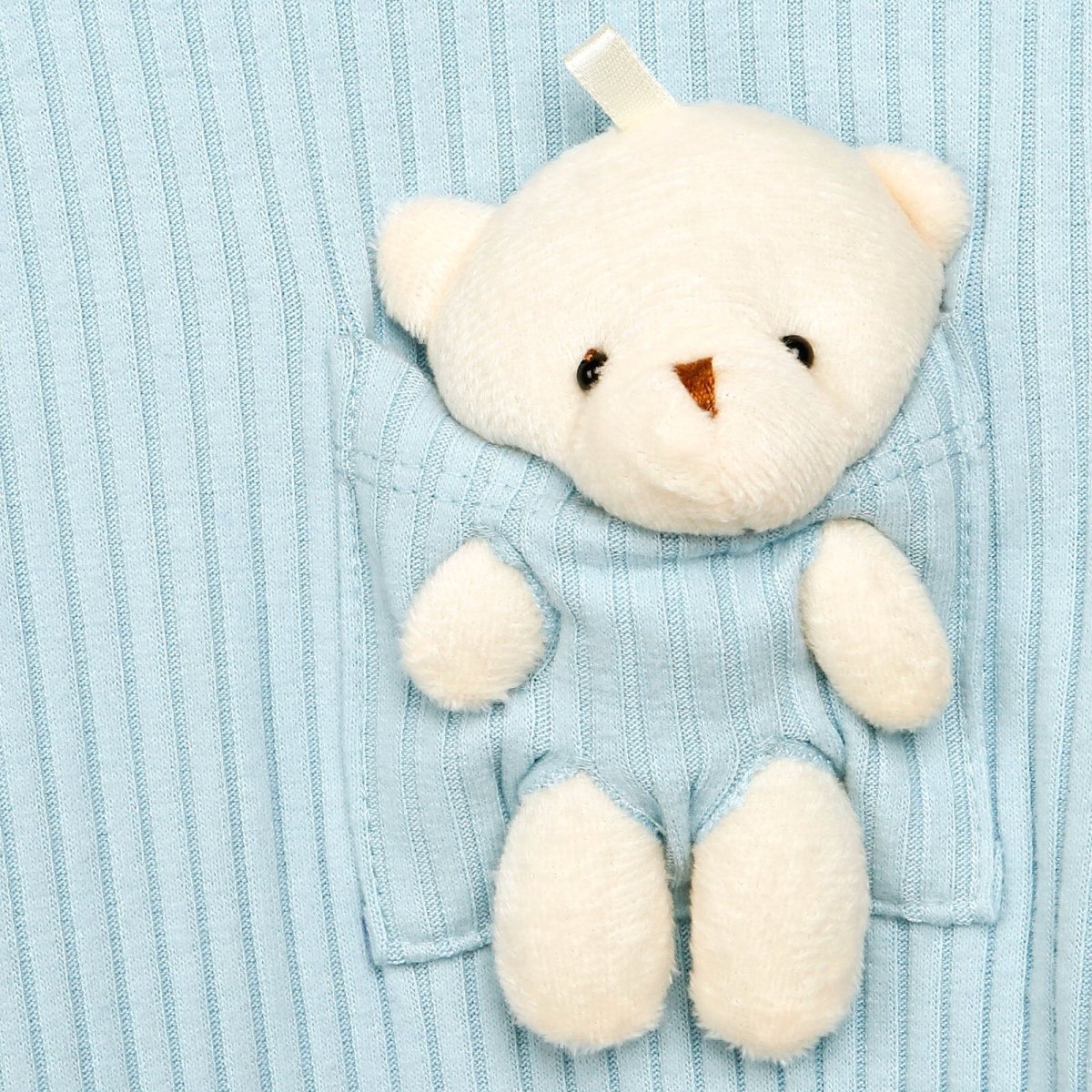Tuffy Jumpsuit - Light Blue - mezetto ebebek ebebek