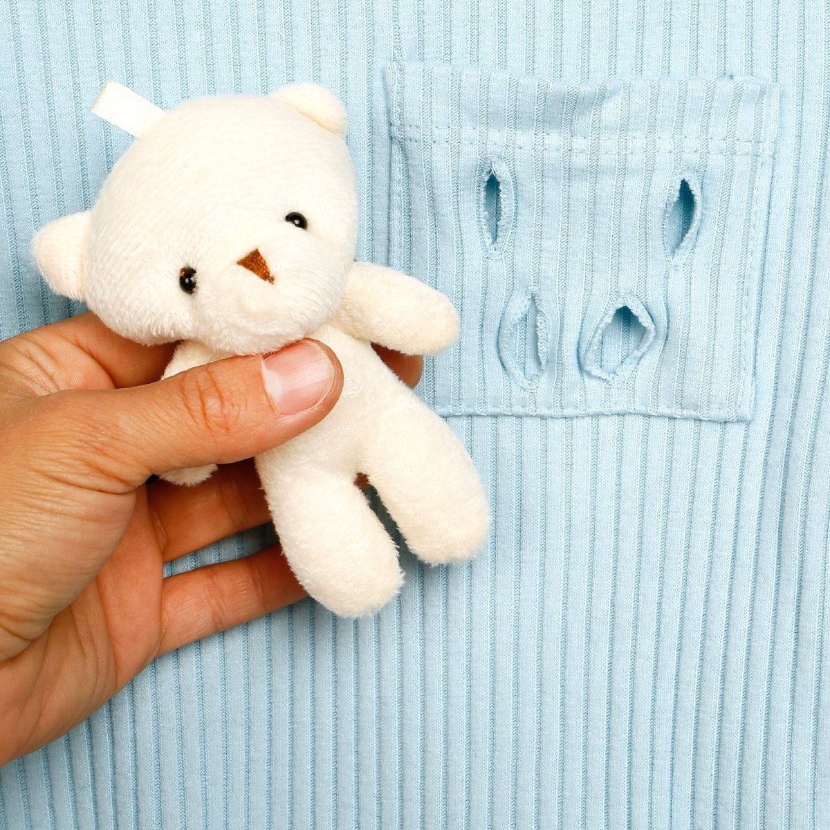 Tuffy Jumpsuit - Light Blue - mezetto ebebek ebebek