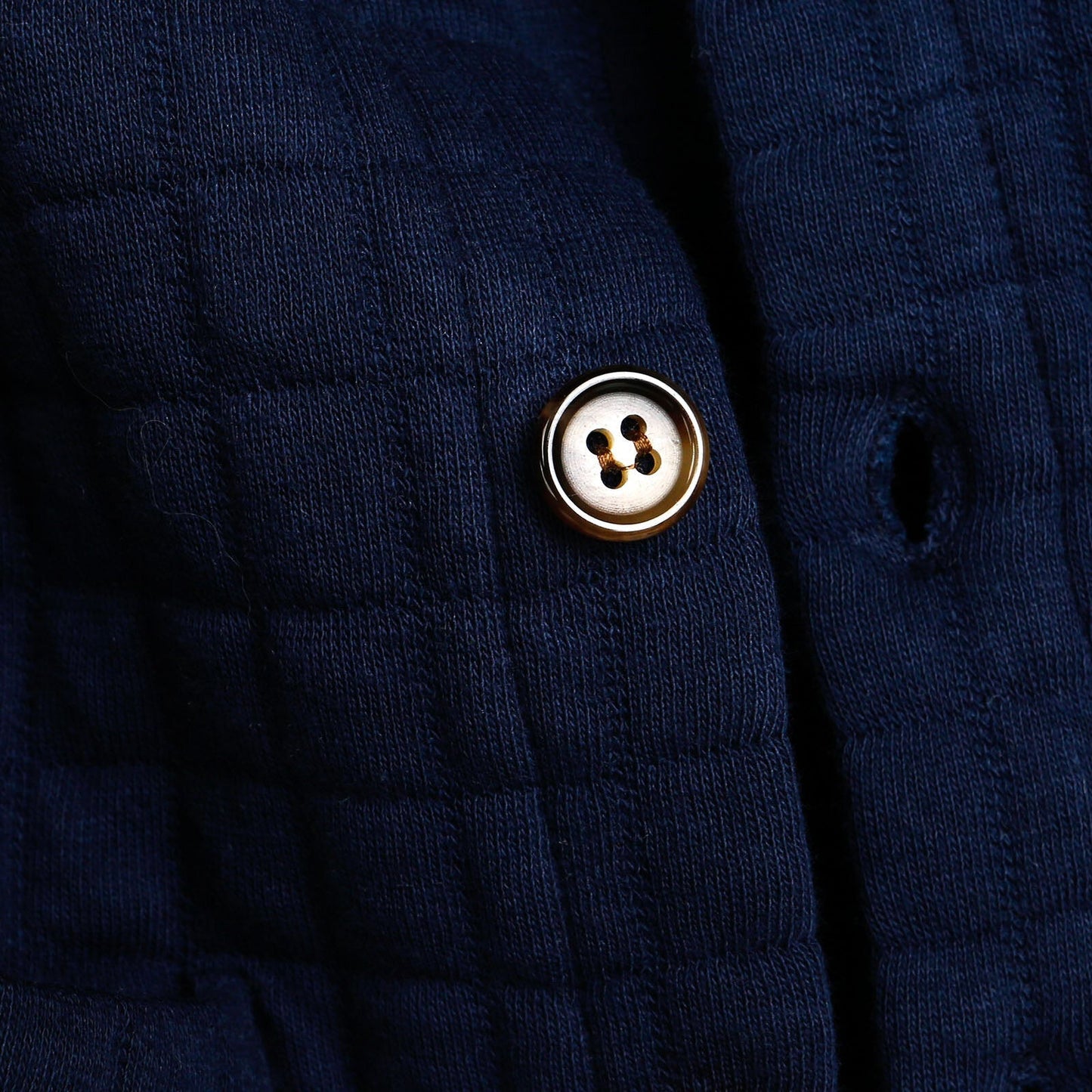 Tuffy Quilted Cardigan - Navy Blue - mezetto ebebek ebebek