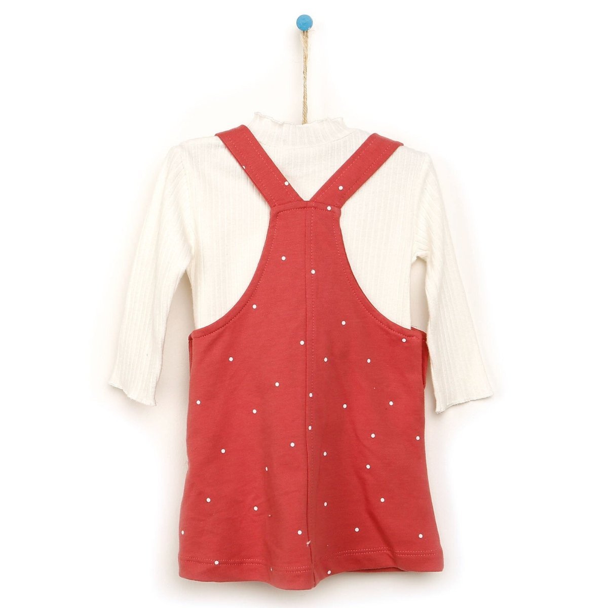 Tuffy Salopette Skirt - Sweatshirt - Light Rose - mezetto ebebek ebebek
